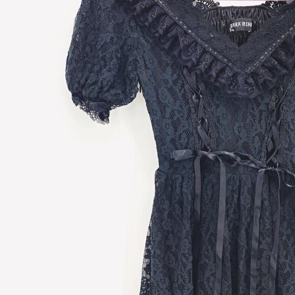 Dark in Love Lace Rope Rebel Dress - Picture 5 of 12